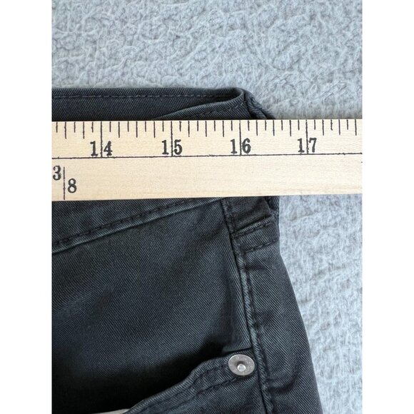 Levi’s Premium Stretch Slim Taper Jeans Black Big E 32x32 (Actual 30x29) USA - Picture 8 of 13
